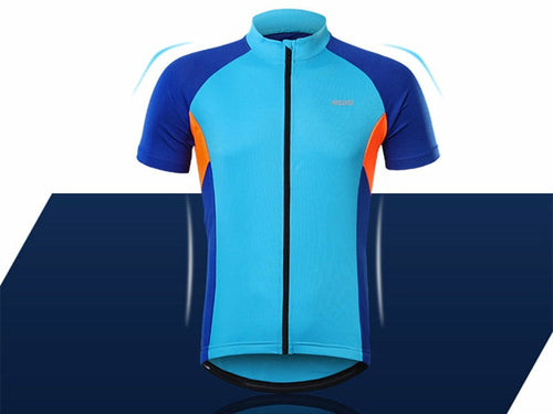 Men Short Sleeves Cycling Jersey 2020 Quick Dry MTB  Mountain Bicycle