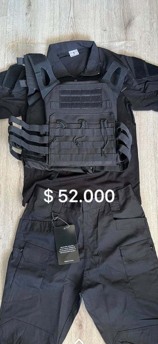 Conjunto Táctico Militar Black